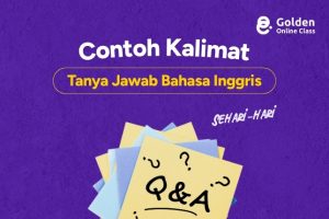 20 Contoh Kalimat Tanya Jawab Bahasa Inggris Sederhana Sehari-hari