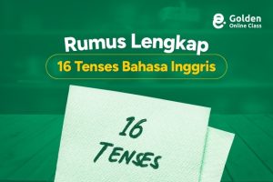 Rumus Lengkap 16 Tenses Bahasa Inggris + Contoh Kalimat Praktis