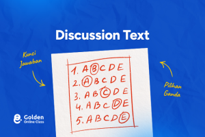 Contoh Soal Discussion Text Kelas 12 Pilihan Ganda dan Jawaban (2)