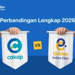Perbandingan kursus online Golden Online Class dan Cakap